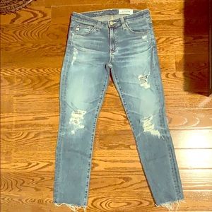 AG - prima crop... ankle skinny jeans